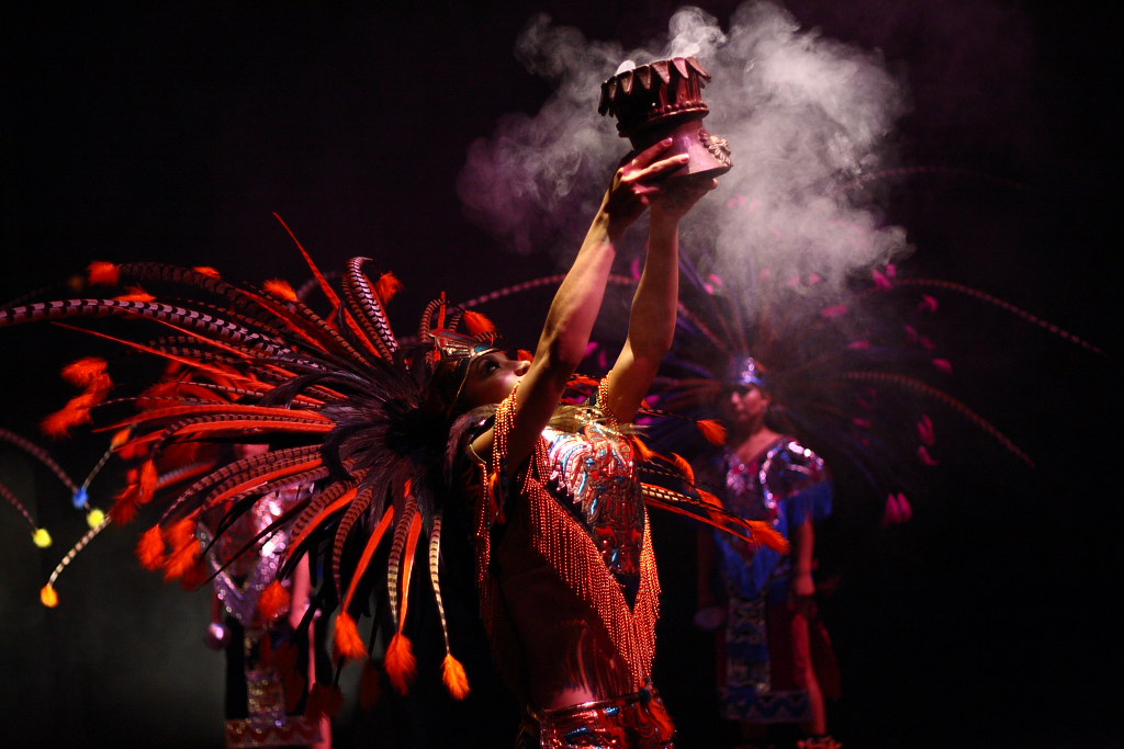 アステカの展示物