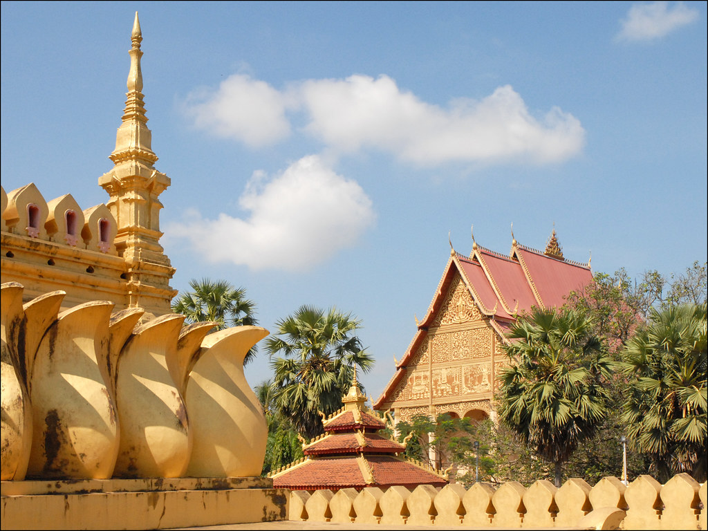 ラオス・ヴィエンチャンの観光スポット・タートルアン