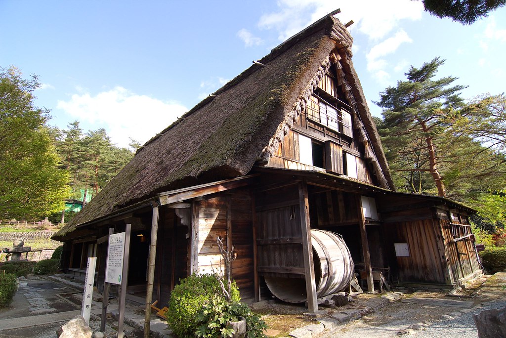 下呂温泉合掌村へタイムスリップ