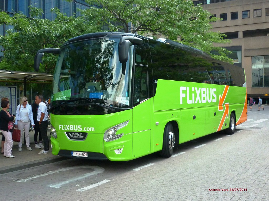 パリからサンセバスチャンへFlixBusで移動