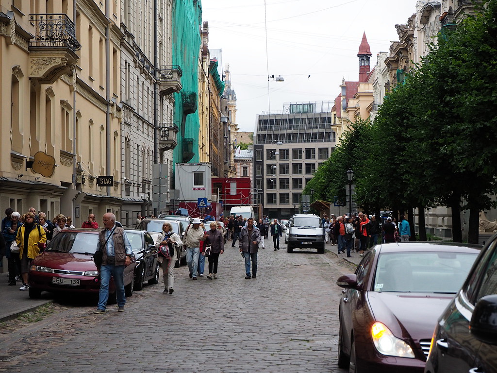 リガのアルバートストリート