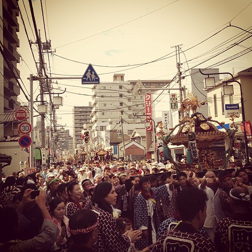 浦和まつり　みこし渡御　埼玉県