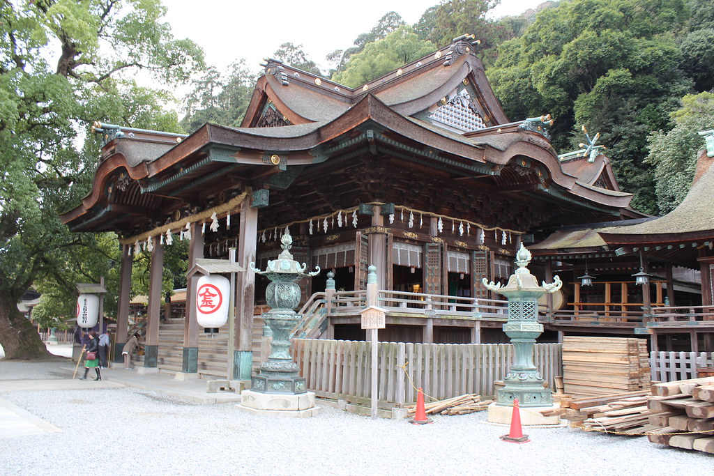 訪れる人々に健康と幸運をもたらす金刀比羅宮