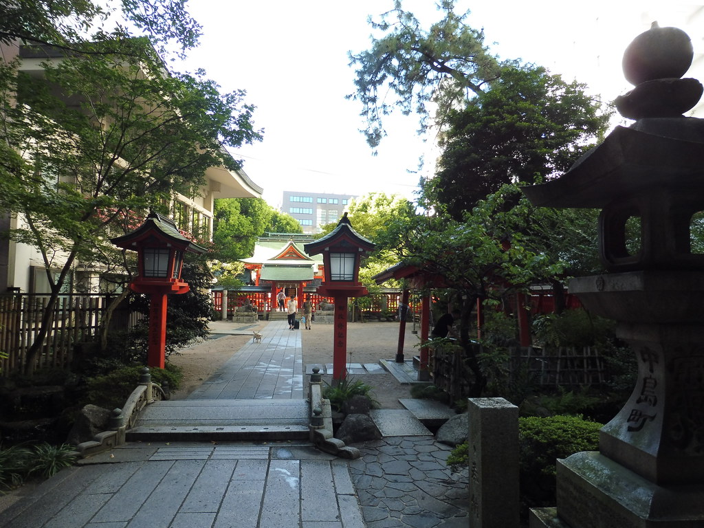 水鏡天満宮を散策する