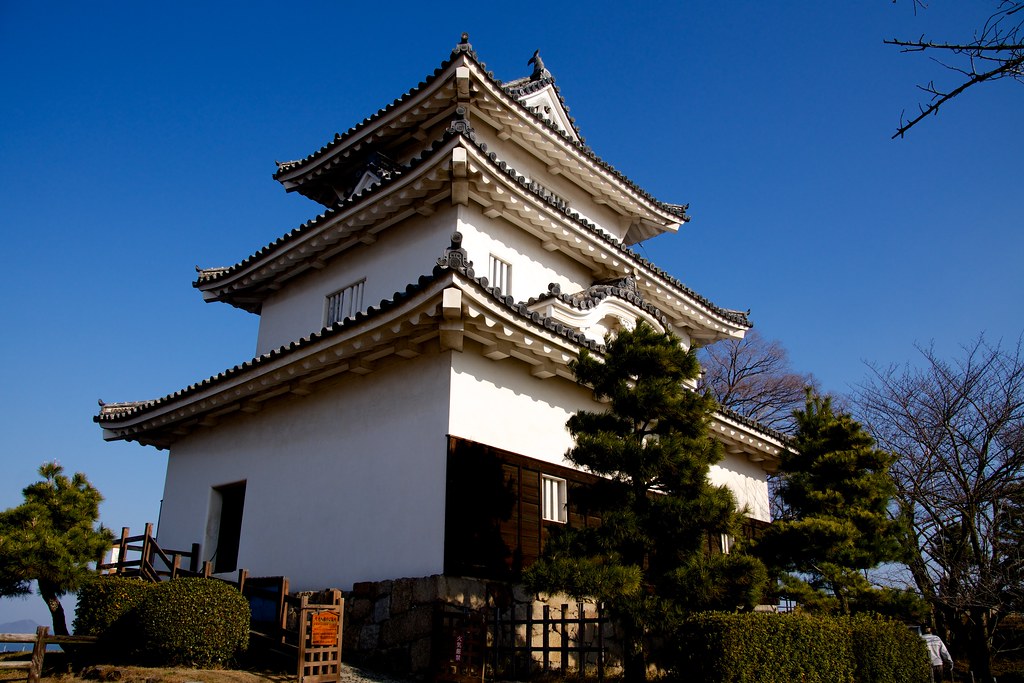 江戸時代に築かれた丸亀城