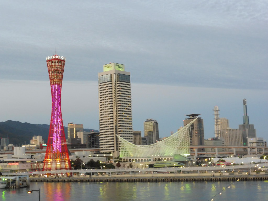 神戸のベイエリアに広がる神戸ハーバーランド