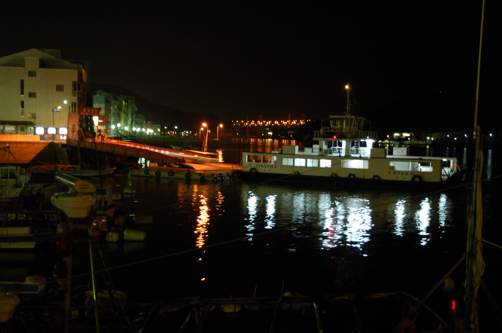 小豆島へ深夜便で移動