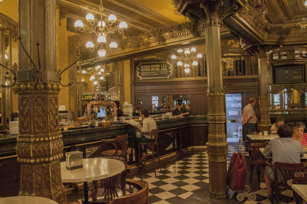 スペインのカフェ