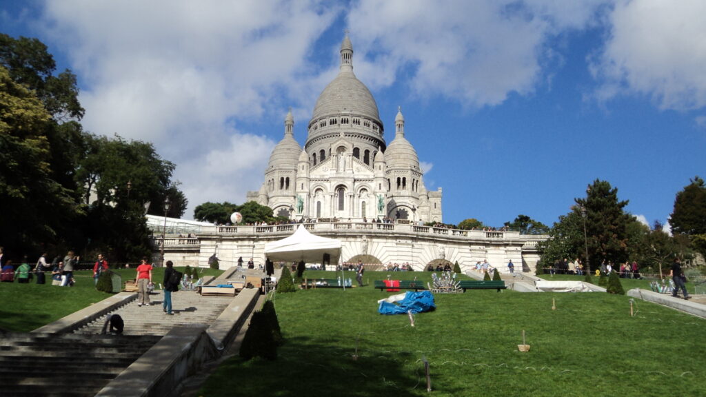 モンマルトルの収穫祭が行われる場所のイメージ