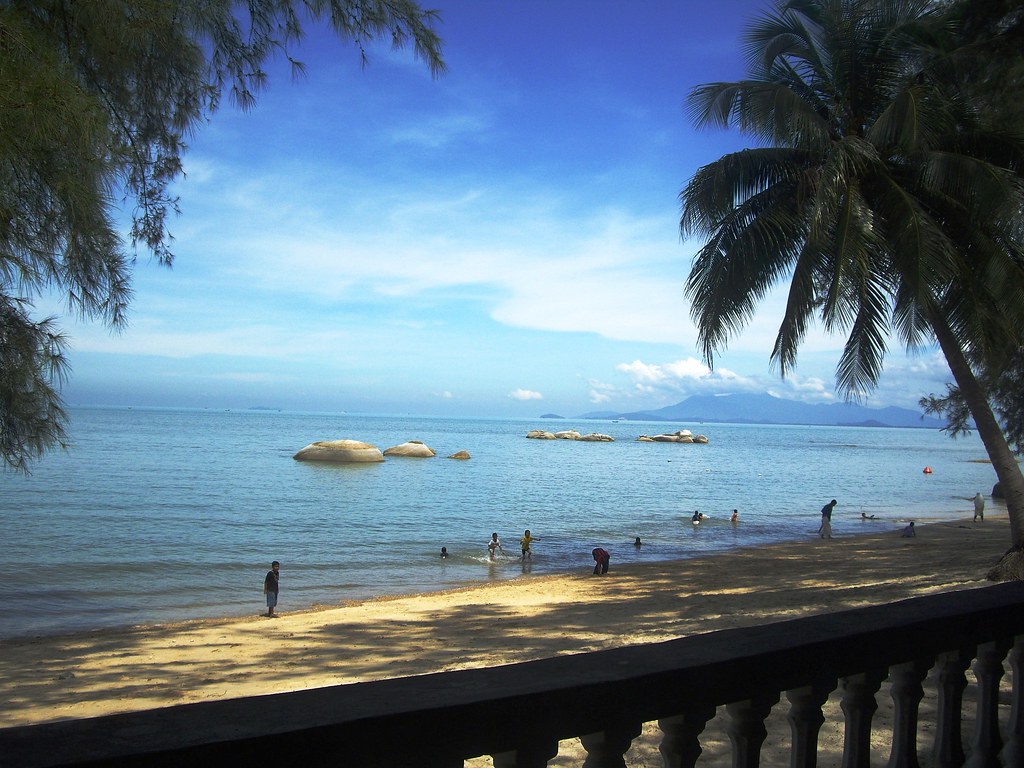 ペナン島のビーチ