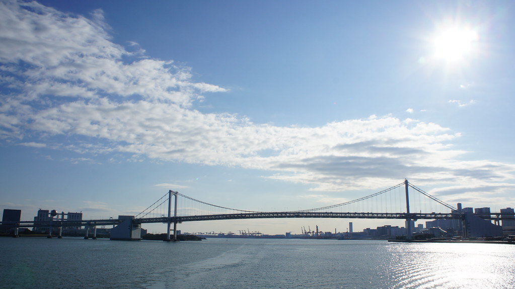 東京湾クルーズから見る景色