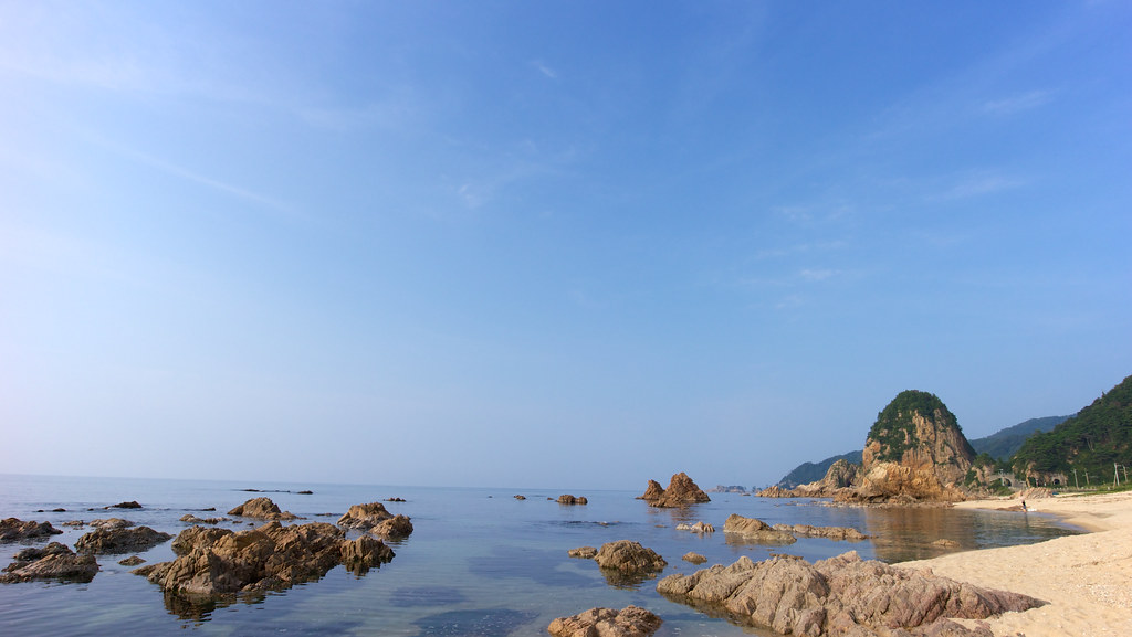 村上市観光のモデルコースに入れたい笹川流れ