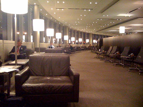 トロント・ピアソン国際空港のラウンジ