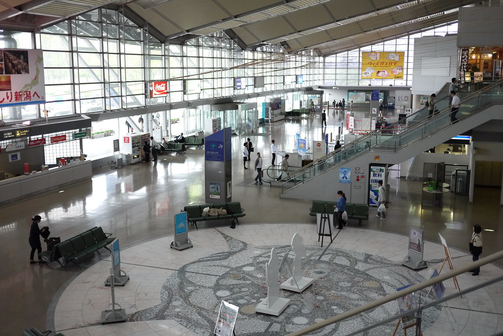 新潟空港からタクシーで観光地巡り