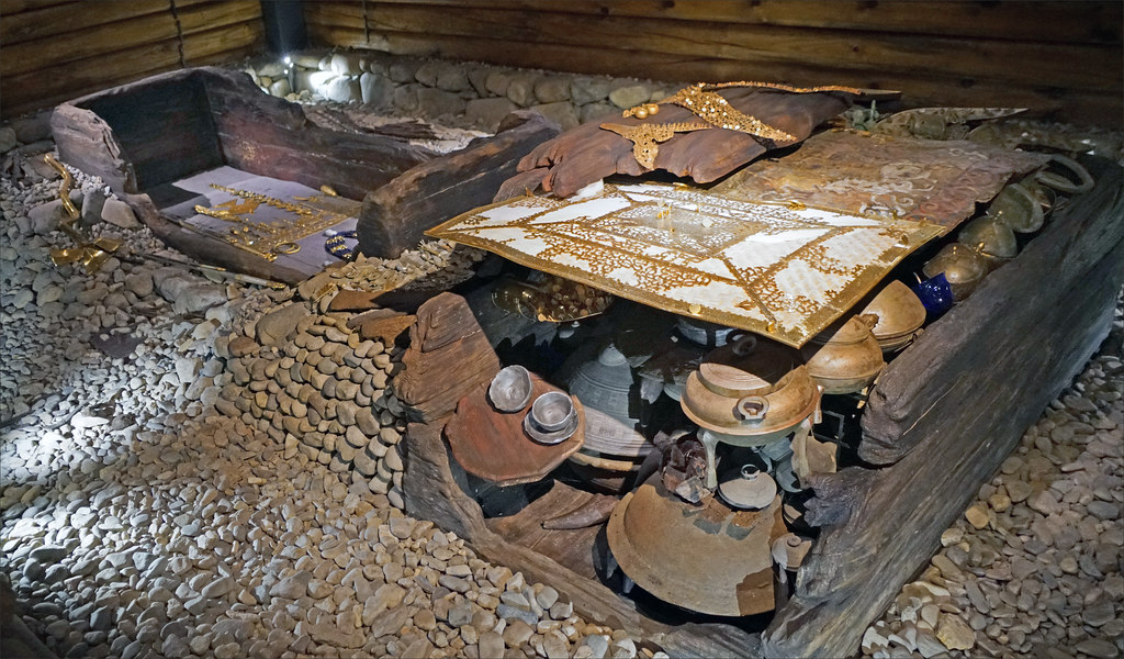 天馬塚の展示物