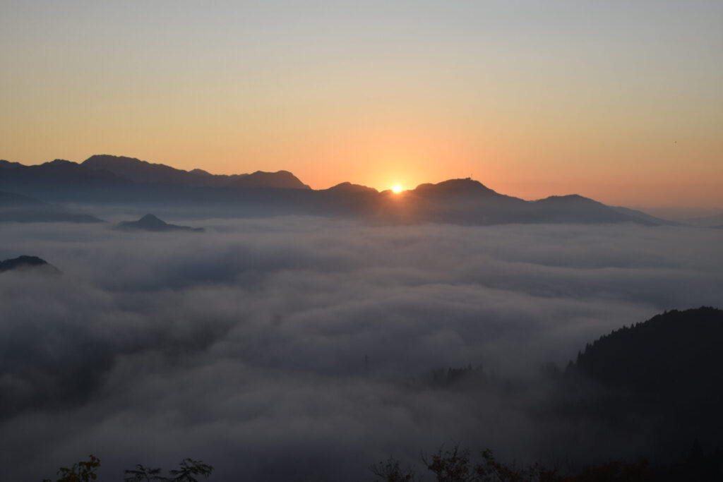 国見ケ丘の雲海