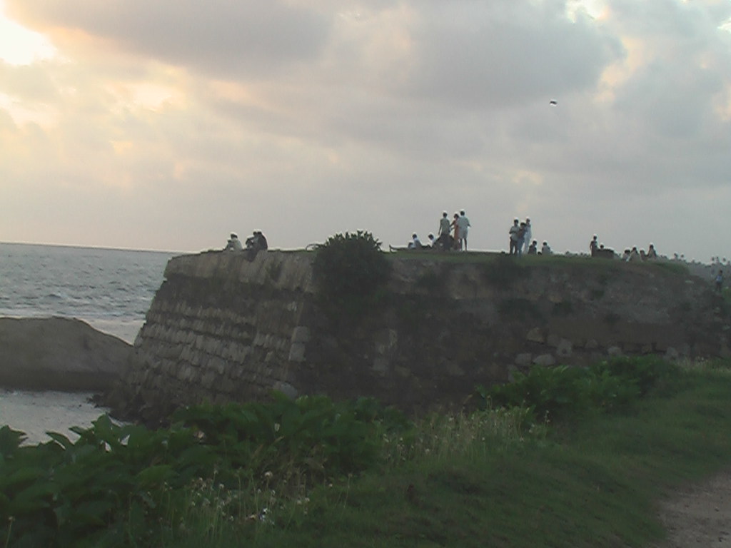 ゴール要塞の夕景