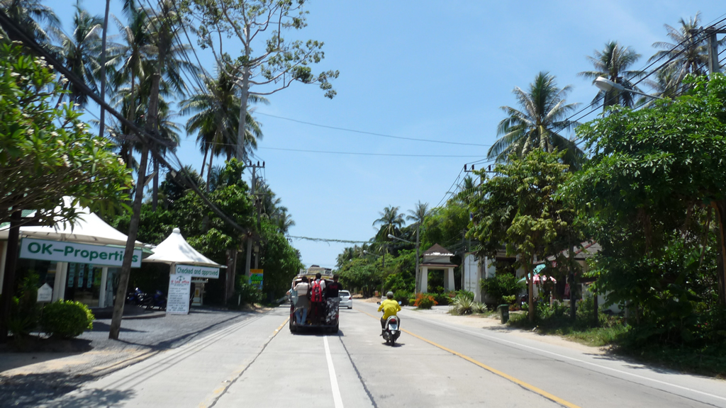 サムイ島でのタクシー利用方法