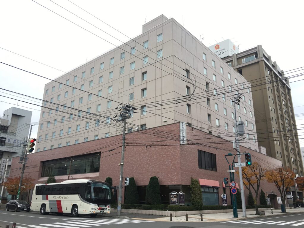 ホテルグランテラス帯広の外観