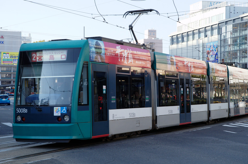 広島電鉄の路面電車