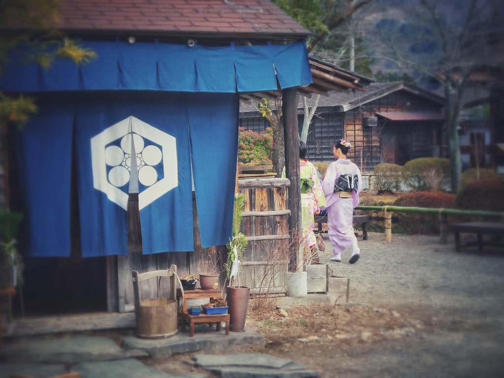 江戸時代の町並みを再現したテーマパーク、日光江戸村