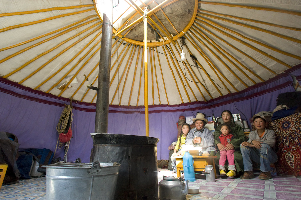 遊牧民の生活体験