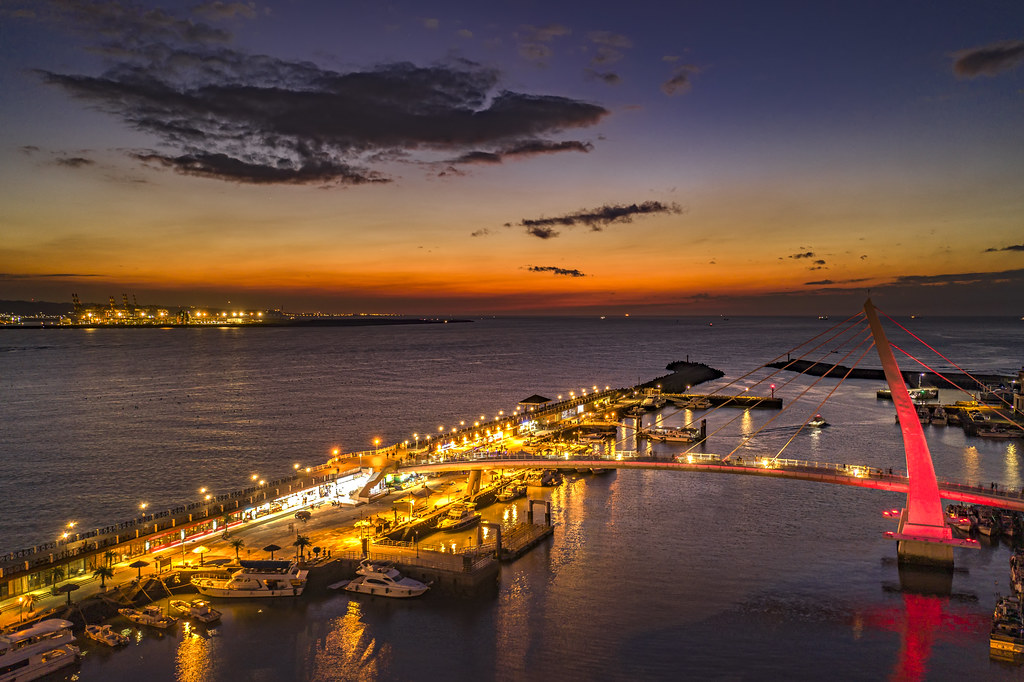 台北観光で見たい夕刻の淡水