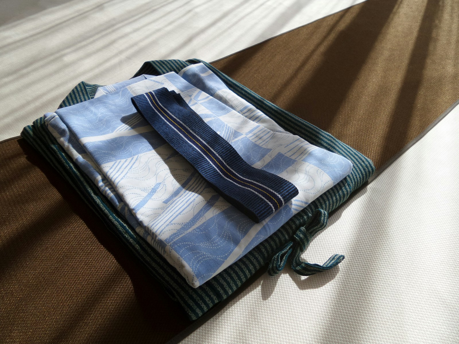 宿で浴衣に着替えてリラックス