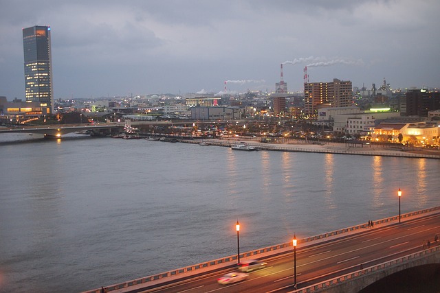 新潟市の風景