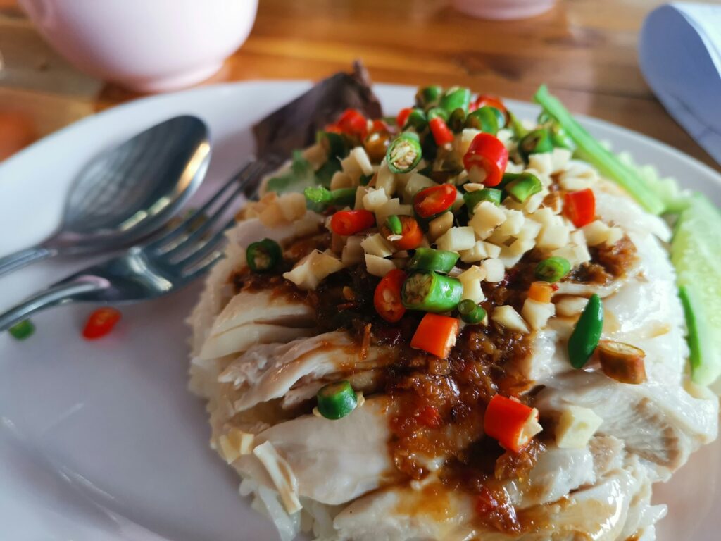 ルアンパバーンのカフェで食べられるようなごはん