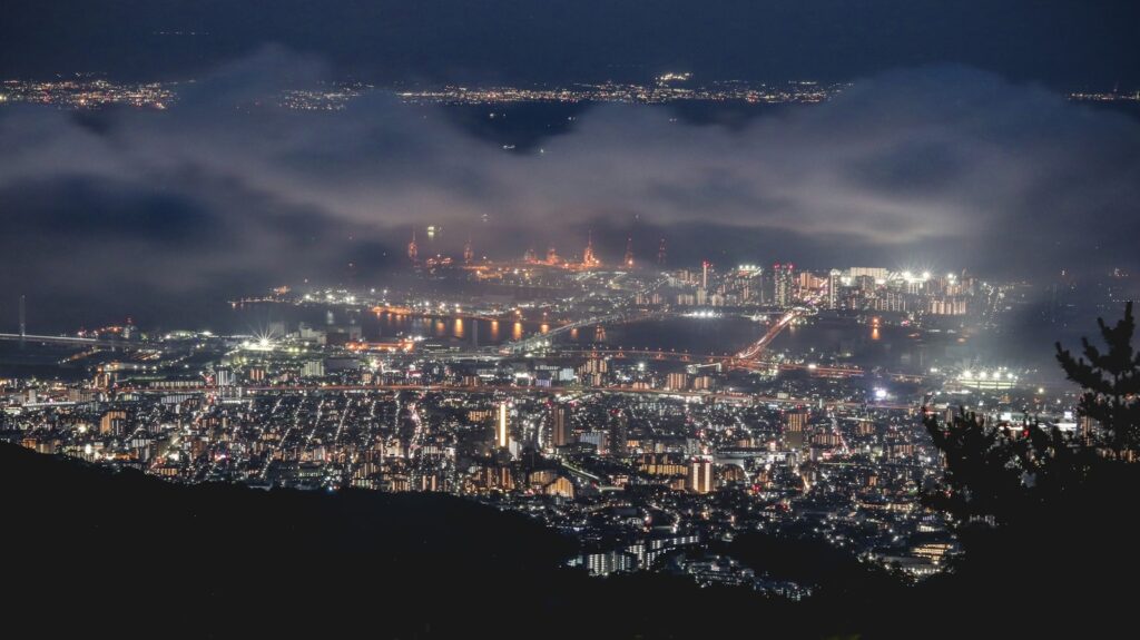 神戸の夜景