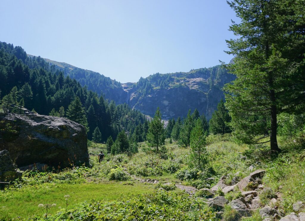 リラ山脈の壮大な風景
