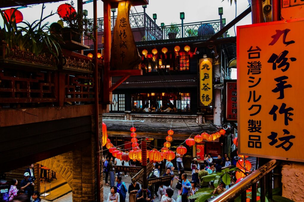 対策KW「九份のノスタルジックな風景」