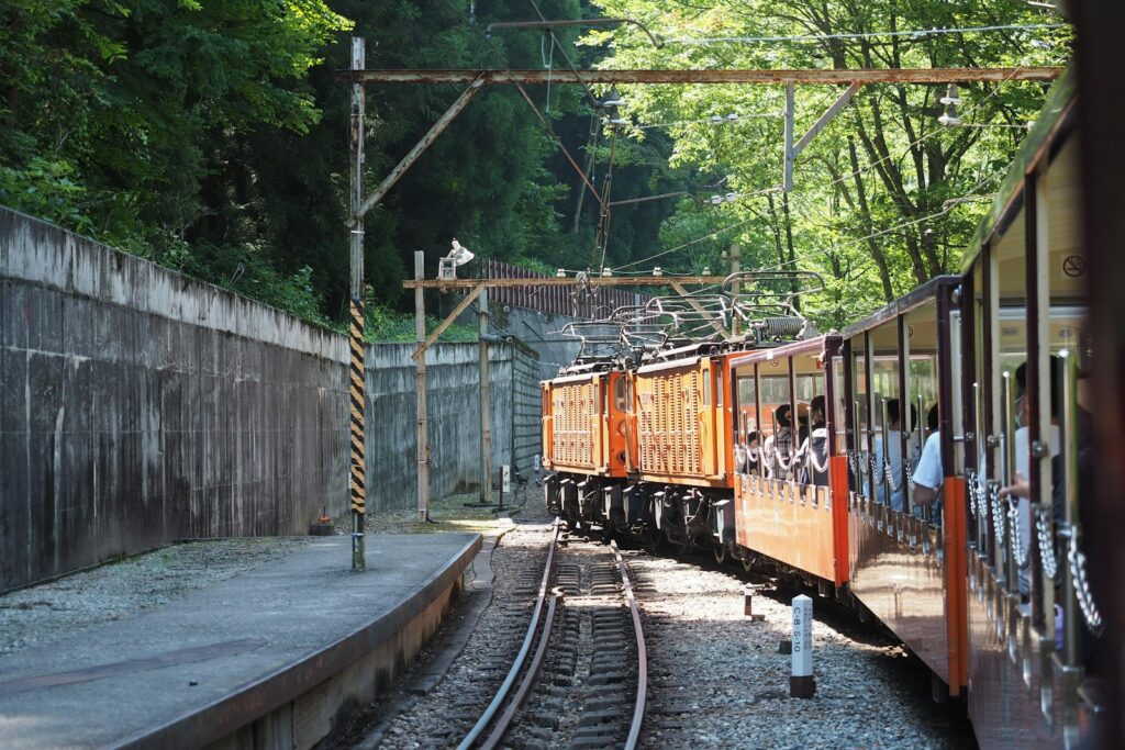 夏の富山観光ではトロッコ電車に乗ってみて