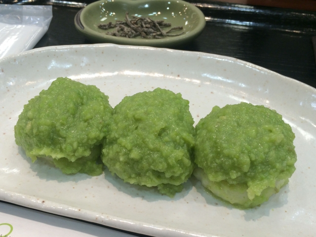 ずんだ茶寮で味わえるずんだ餅