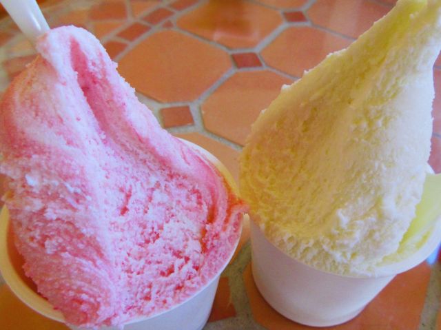 暑い夏にはたまらないジェラート