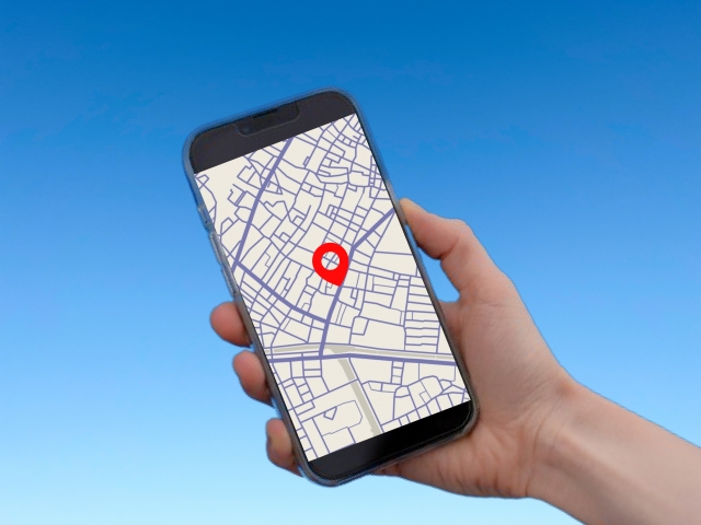 スマホでマップを確認