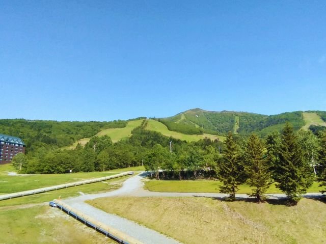 快晴のトマム山