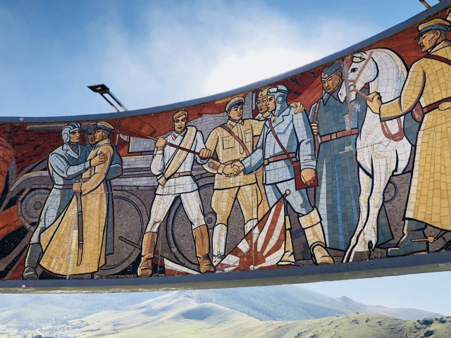 ウランバートルの風景（モンゴル）