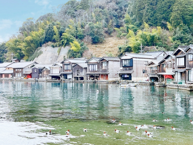 伊根の舟屋は京都の夏におすすめ