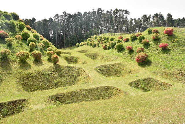 北条氏によって築かれた山城跡