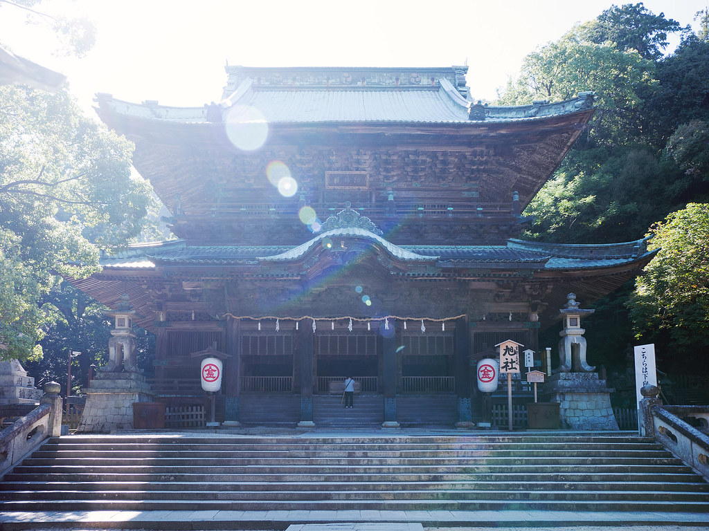 大漁祈願や商売繁盛のご利益がある金刀比羅宮