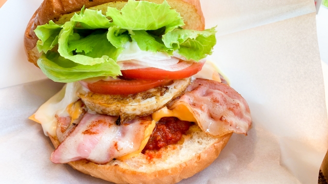 長崎ご当地グルメ佐世保バーガー