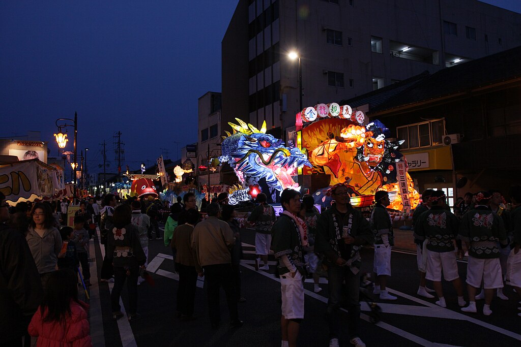 関市で行われる関まつり