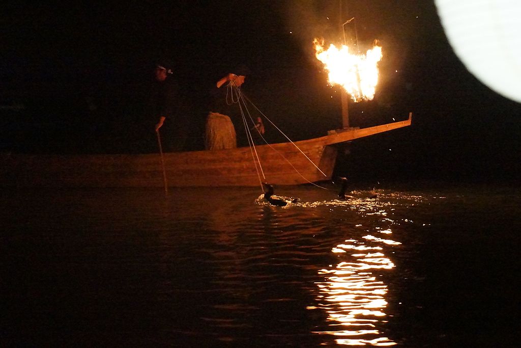 1000年以上の歴史を持つ鵜飼の風景