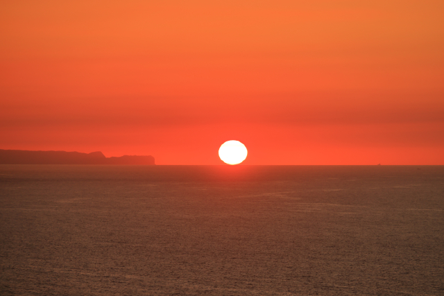 南伊豆の夕日のイメージ