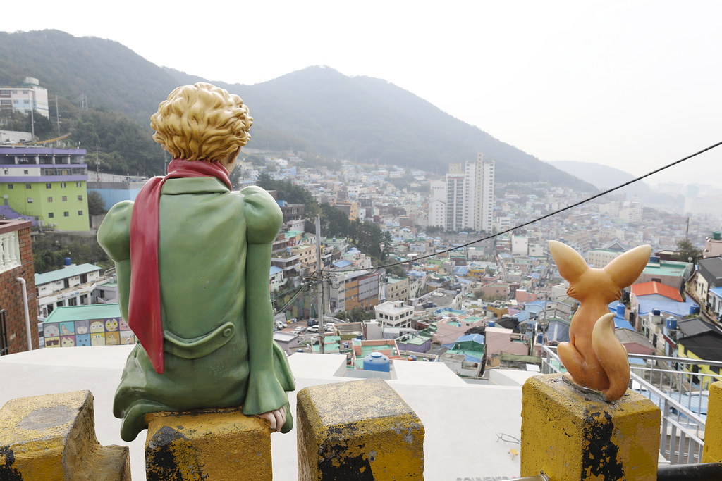 甘川文化村の人気観光スポット・星の王子さま