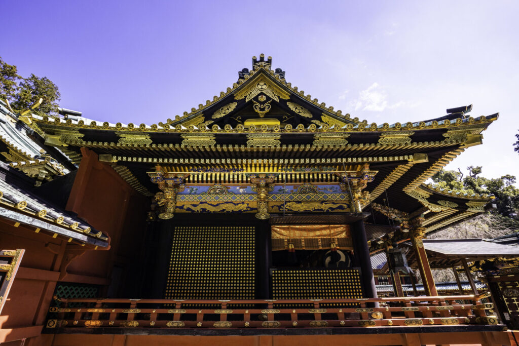 静岡　久能山東照宮の御社殿