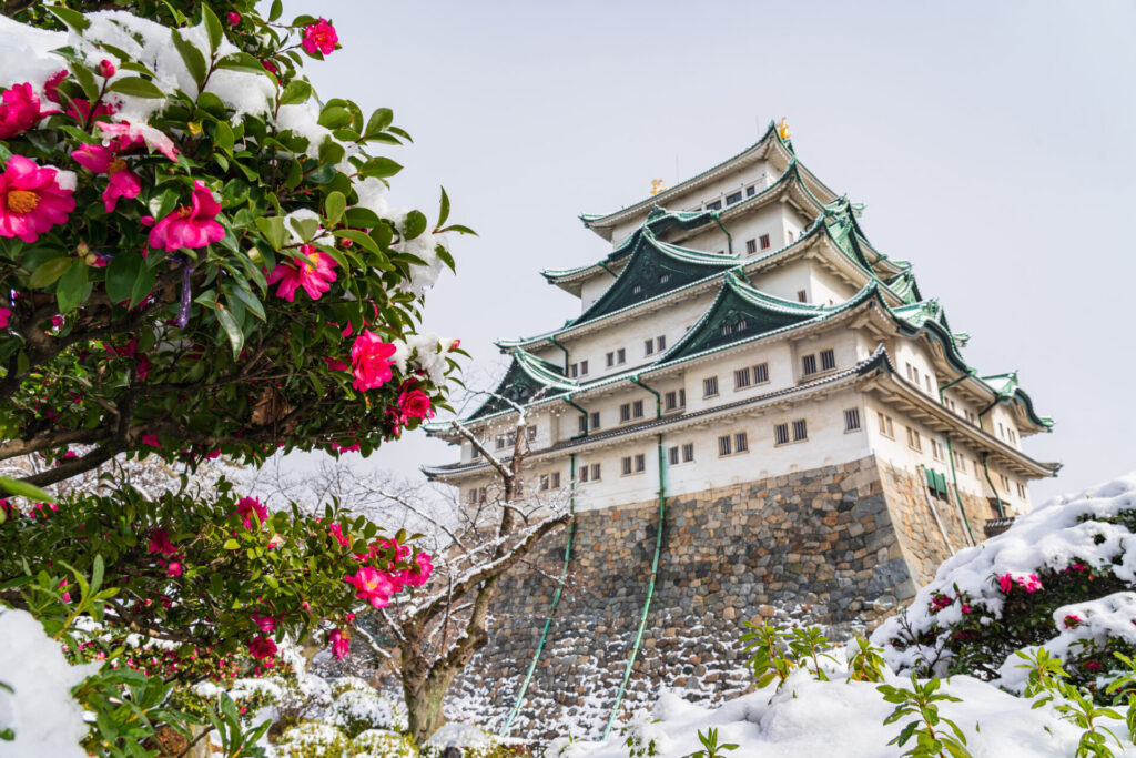 2月の名古屋観光で訪れたい名古屋城の景色