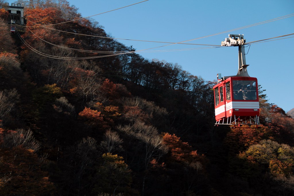 日光の紅葉を一望できる穴場スポット「明智平」